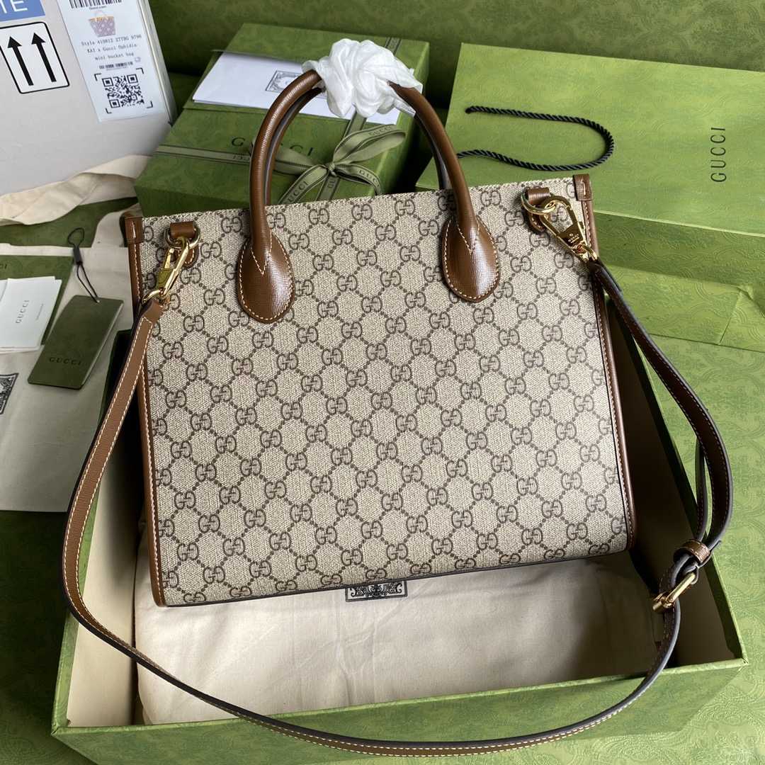 Gucci GG Small Tote Bag(31-26.5-14cm) - FashionPlug