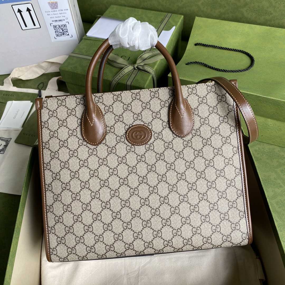 Gucci GG Small Tote Bag(31-26.5-14cm) - FashionPlug