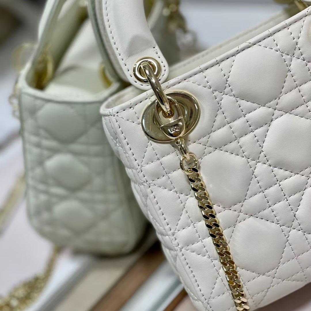 Dior Mini Lady Dior Bag    17cm - FashionPlug