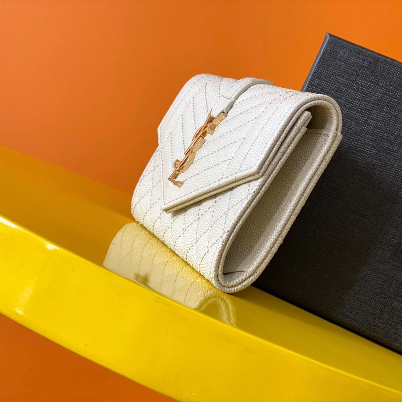 Saint Laurent YSL Wallet(13.5-9.5-3CM) - FashionPlug