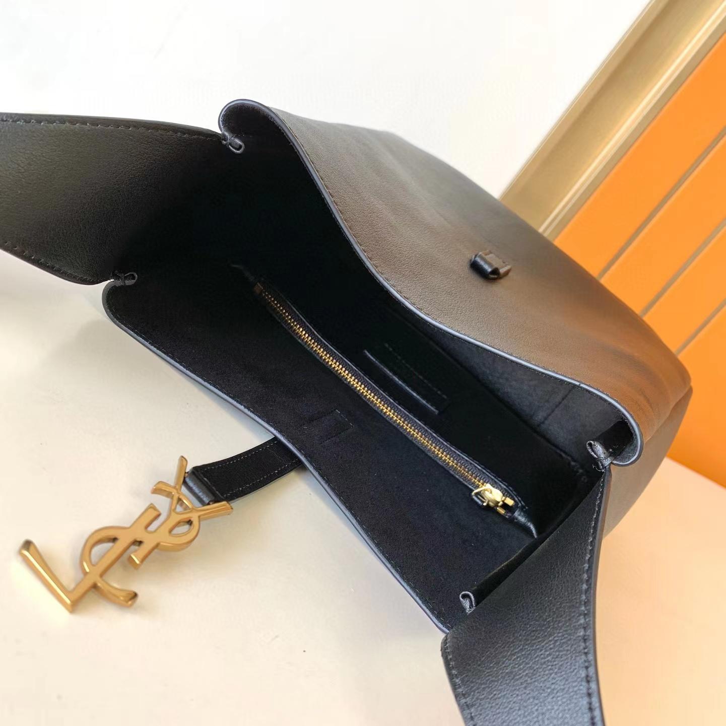 Saint Laurent LE 5 À 7 Soft Small Hobo Bag In Smooth Leather - FashionPlug