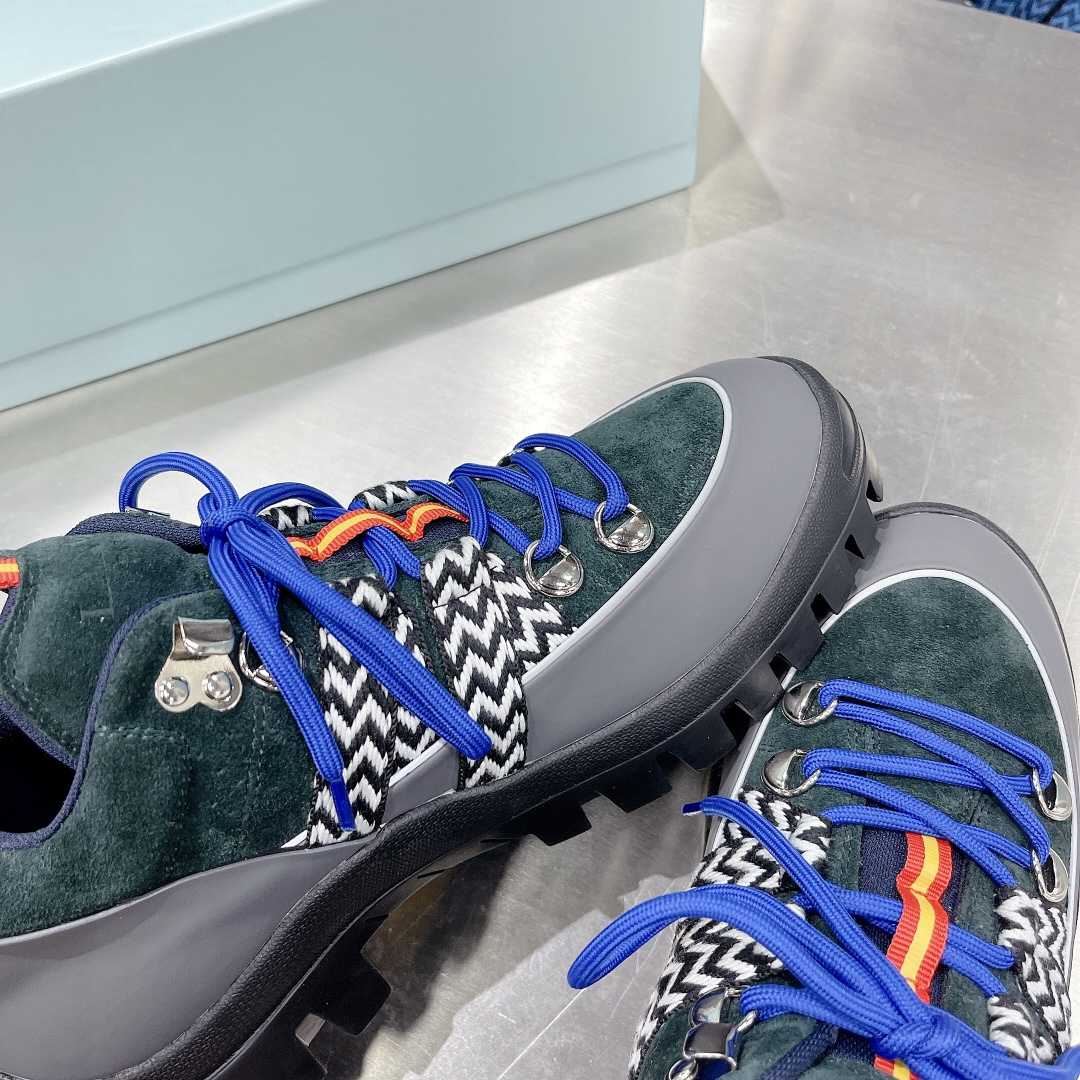 Lanvin Chunky-Sole Lace-Up Sneakers - FashionPlug