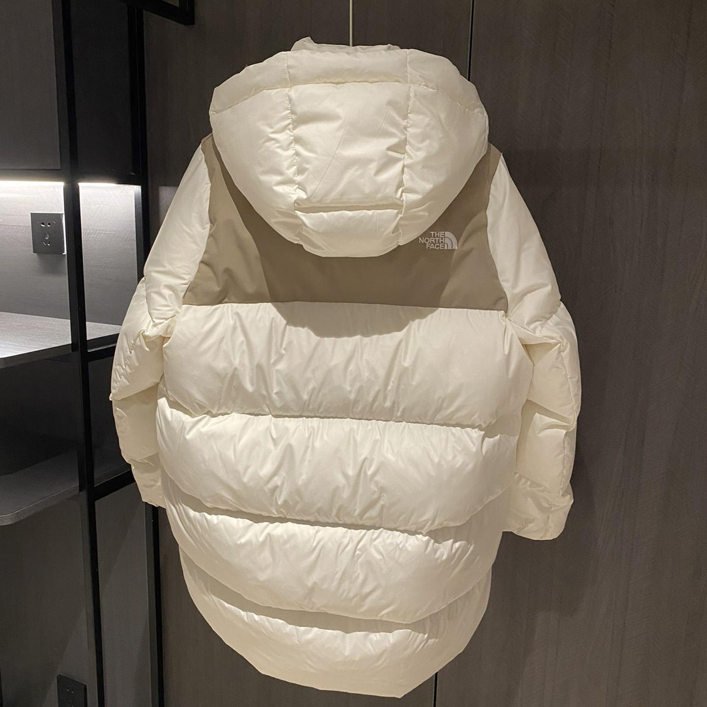 The North Face Embroidered-Logo Padded Coat - FashionPlug