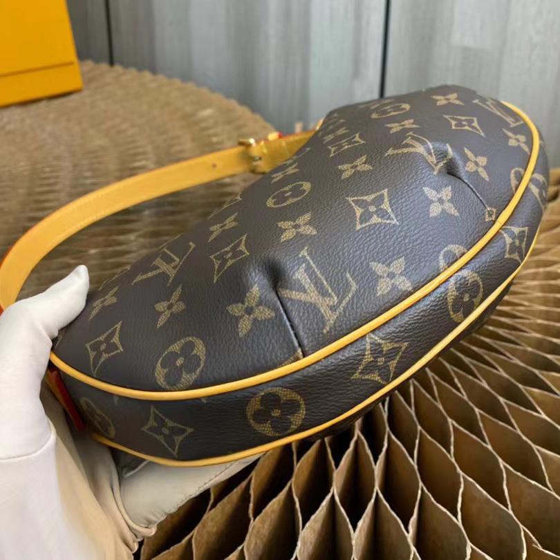 Louis Vuitton Pochette Croissant Handbag(27-13-7cm)     M51510 - FashionPlug
