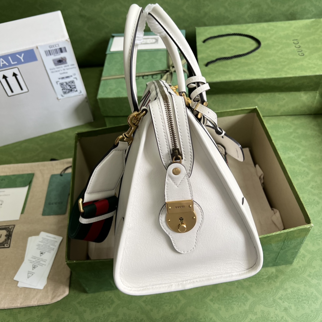 Gucci Leather Shoulder Bag(34-24-18CM)    715666 - FashionPlug
