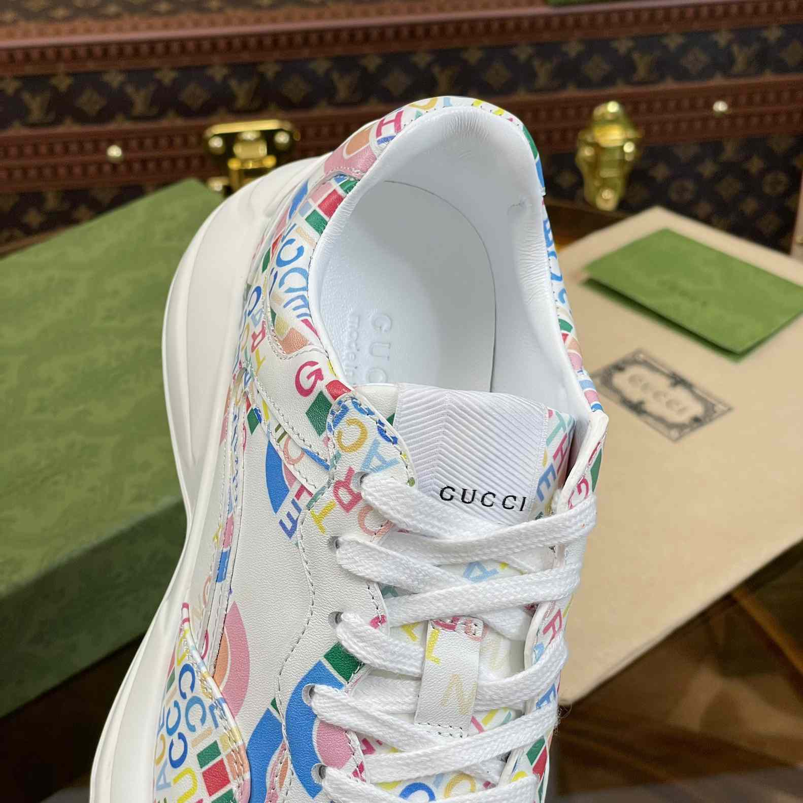 The North Face x Gucci Rhyton Sneaker - FashionPlug