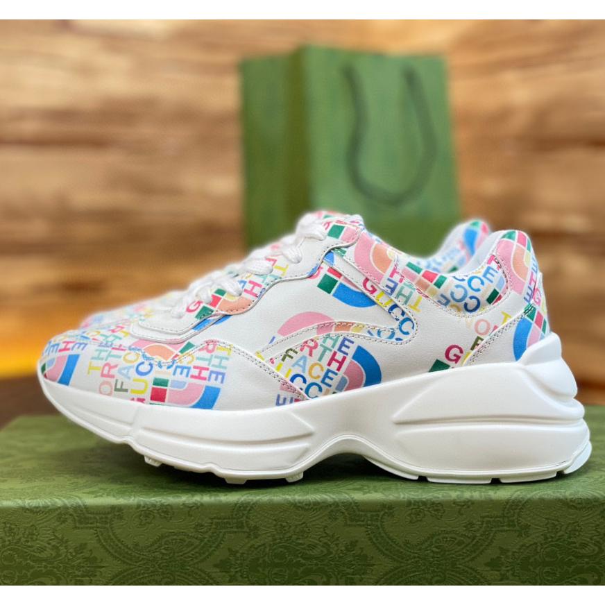 The North Face x Gucci Rhyton Sneaker - FashionPlug