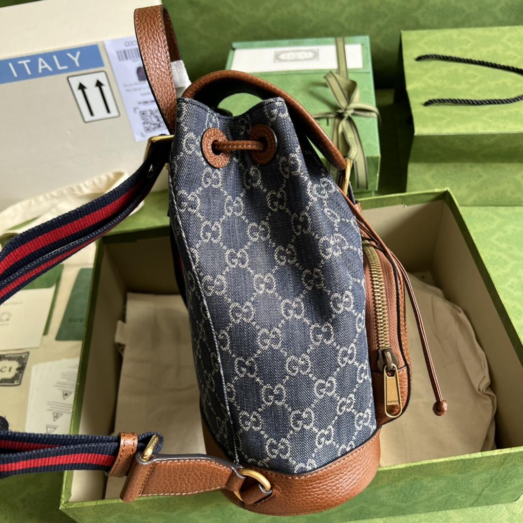 Gucci Backpack With Interlocking G(26.5- 30- 13cm) - FashionPlug