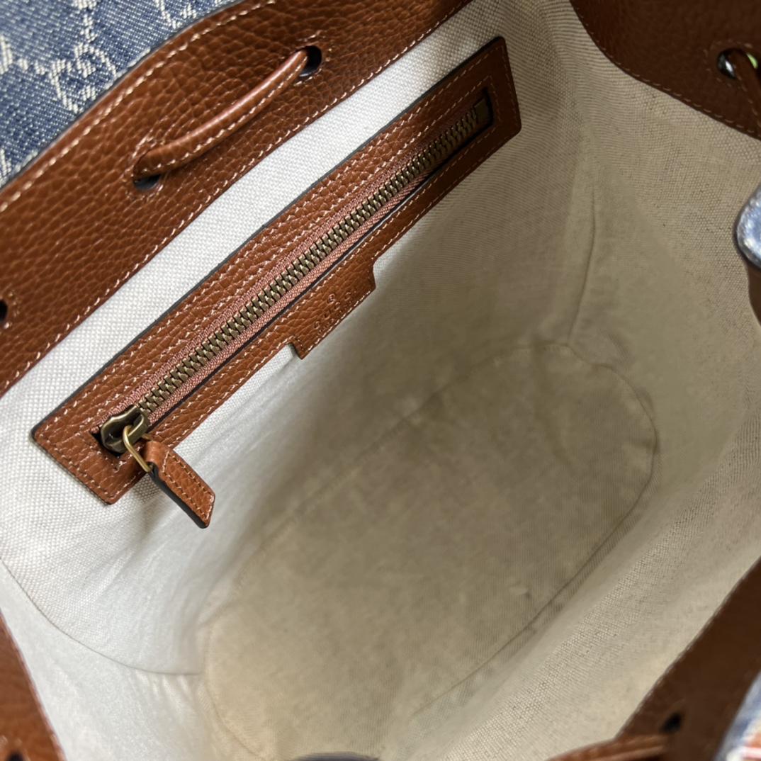 Gucci Backpack With Interlocking G(26.5- 30- 13cm) - FashionPlug