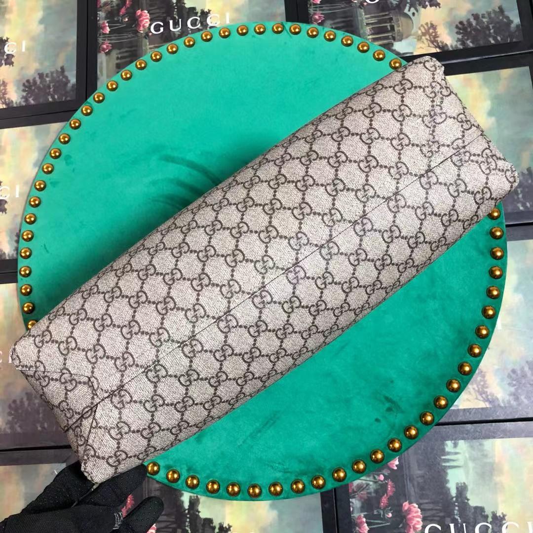 Gucci Reversible Tote GG Print Leather Medium  - FashionPlug