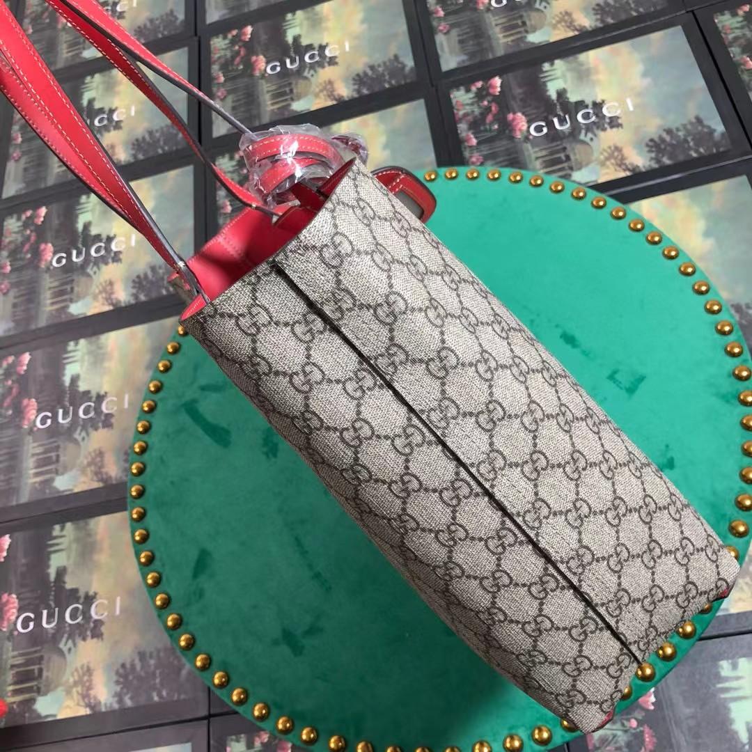 Gucci Reversible Tote GG Print Leather Medium  - FashionPlug