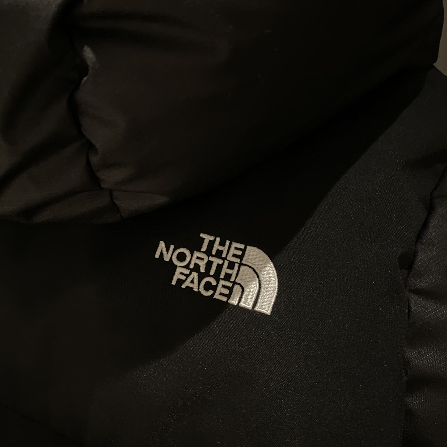 The North Face Embroidered-Logo Padded Coat - FashionPlug