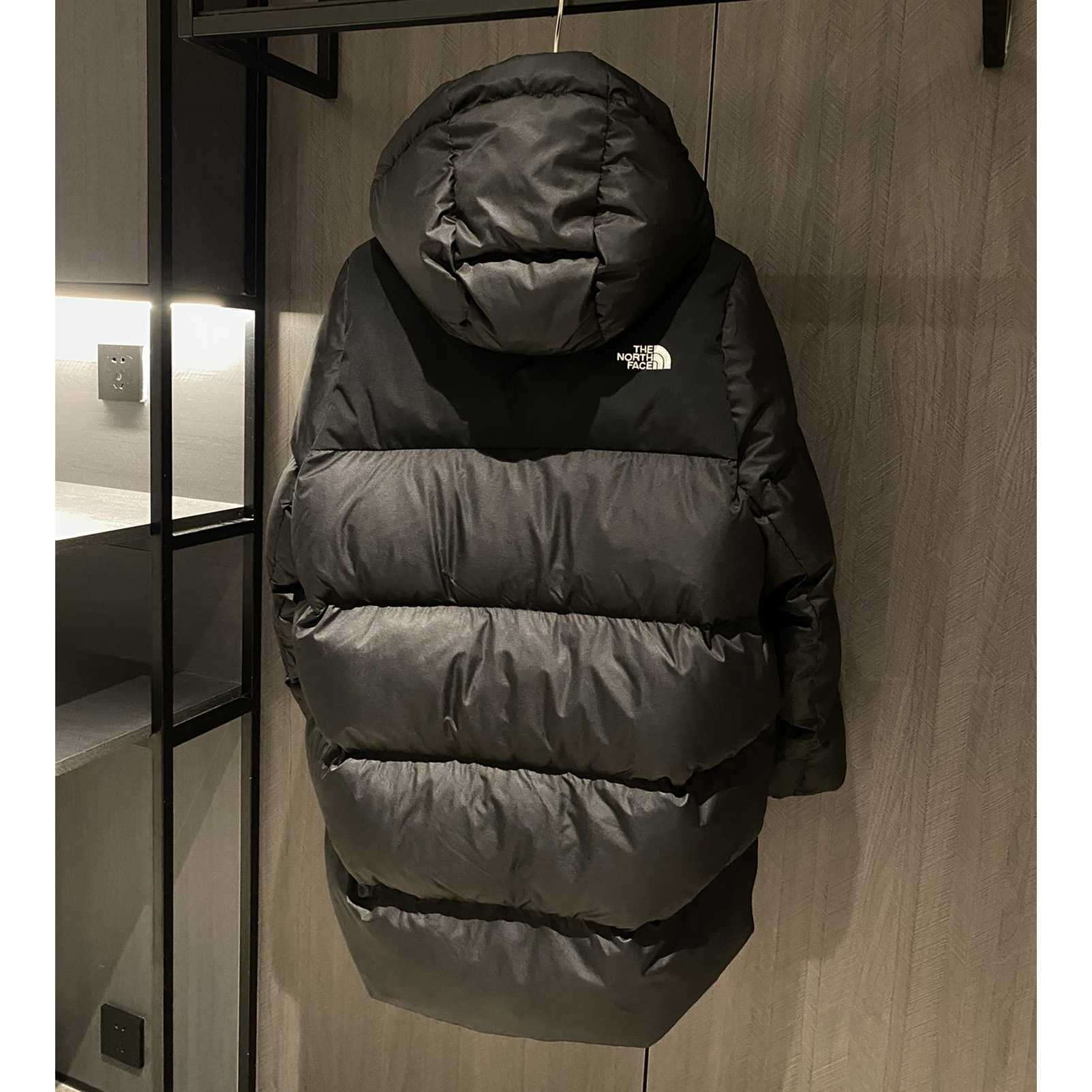 The North Face Embroidered-Logo Padded Coat - FashionPlug
