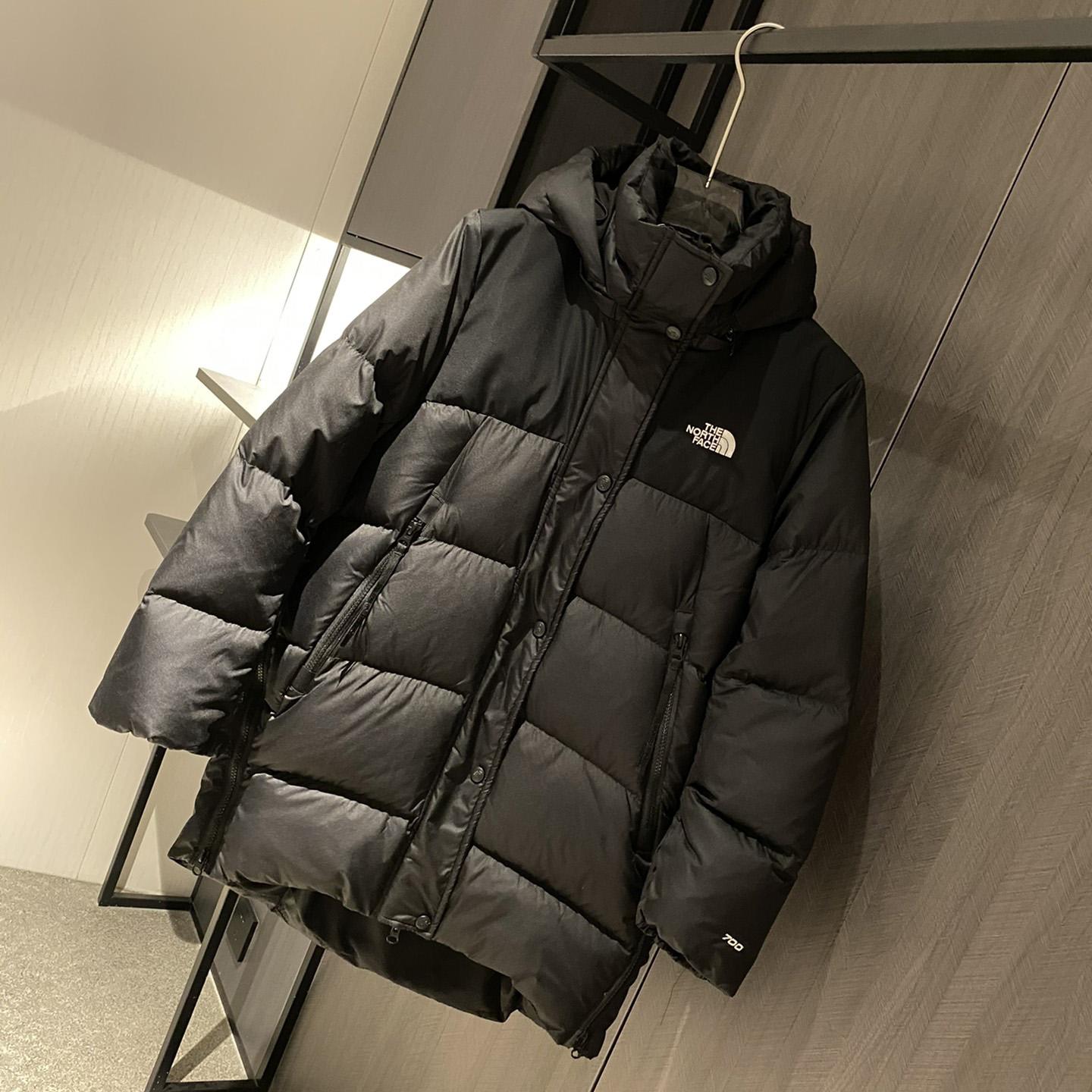 The North Face Embroidered-Logo Padded Coat - FashionPlug