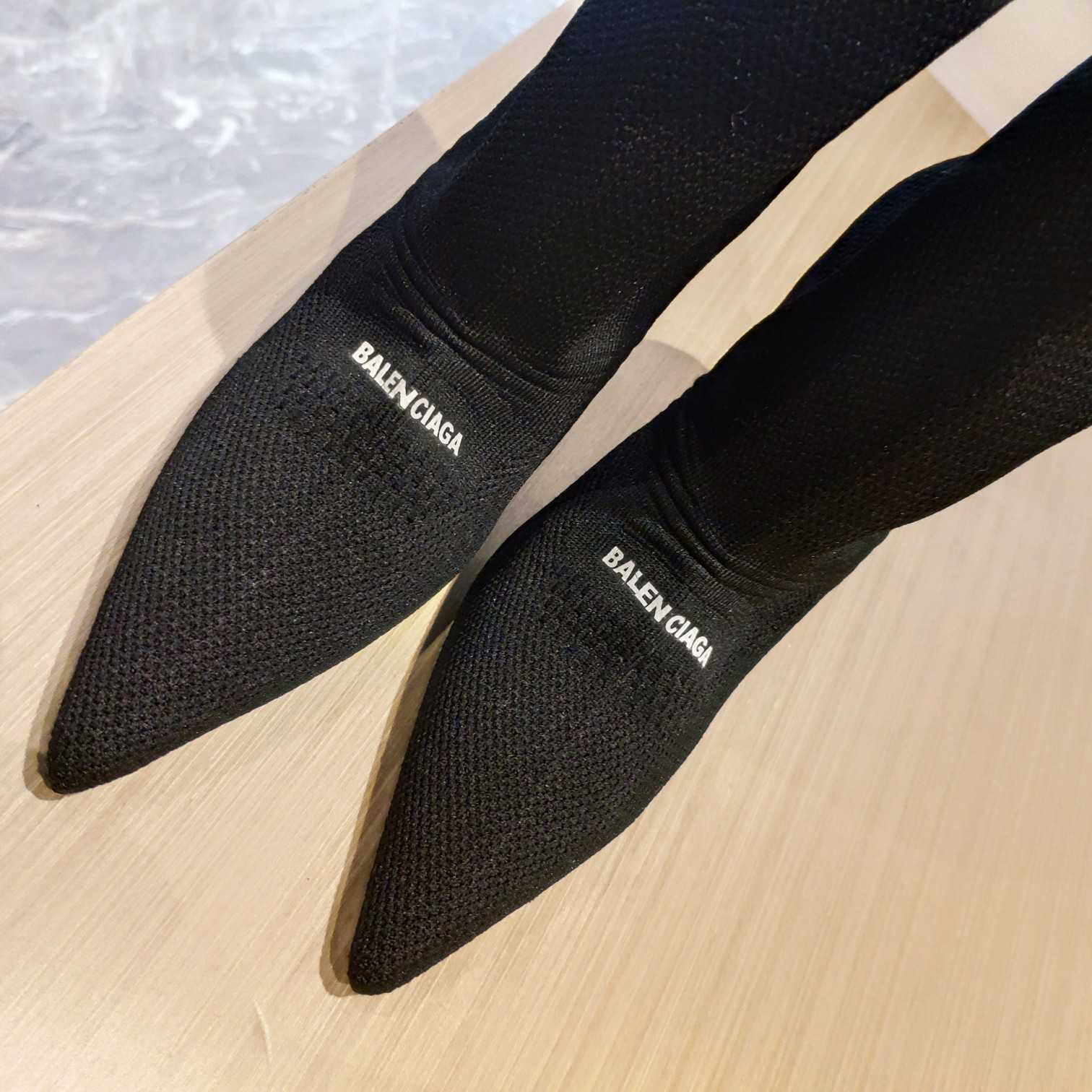 Balenciaga Boot In Black  - FashionPlug