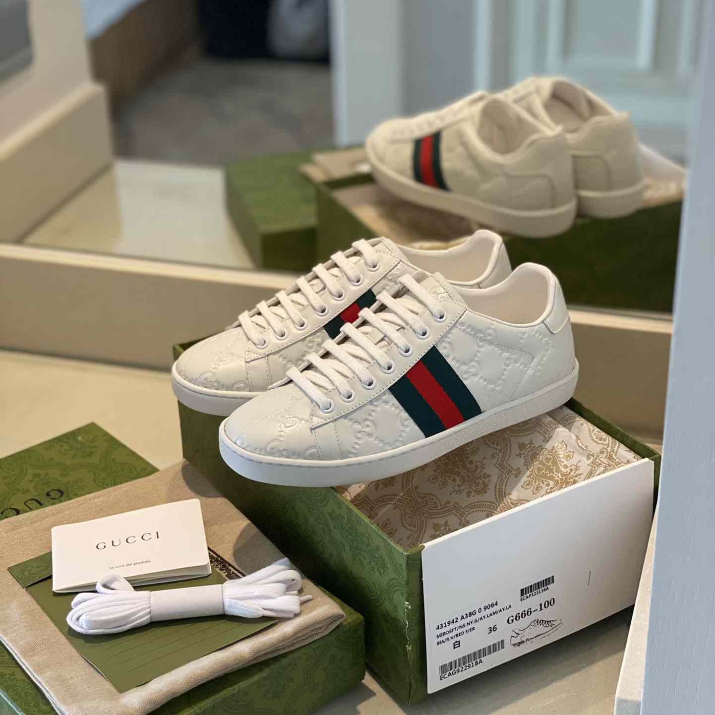 Gucci Tennis 1977 Sneaker(upon uk size) - FashionPlug