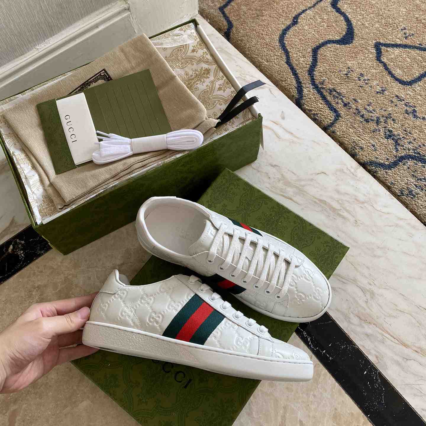 Gucci Tennis 1977 Sneaker(upon uk size) - FashionPlug