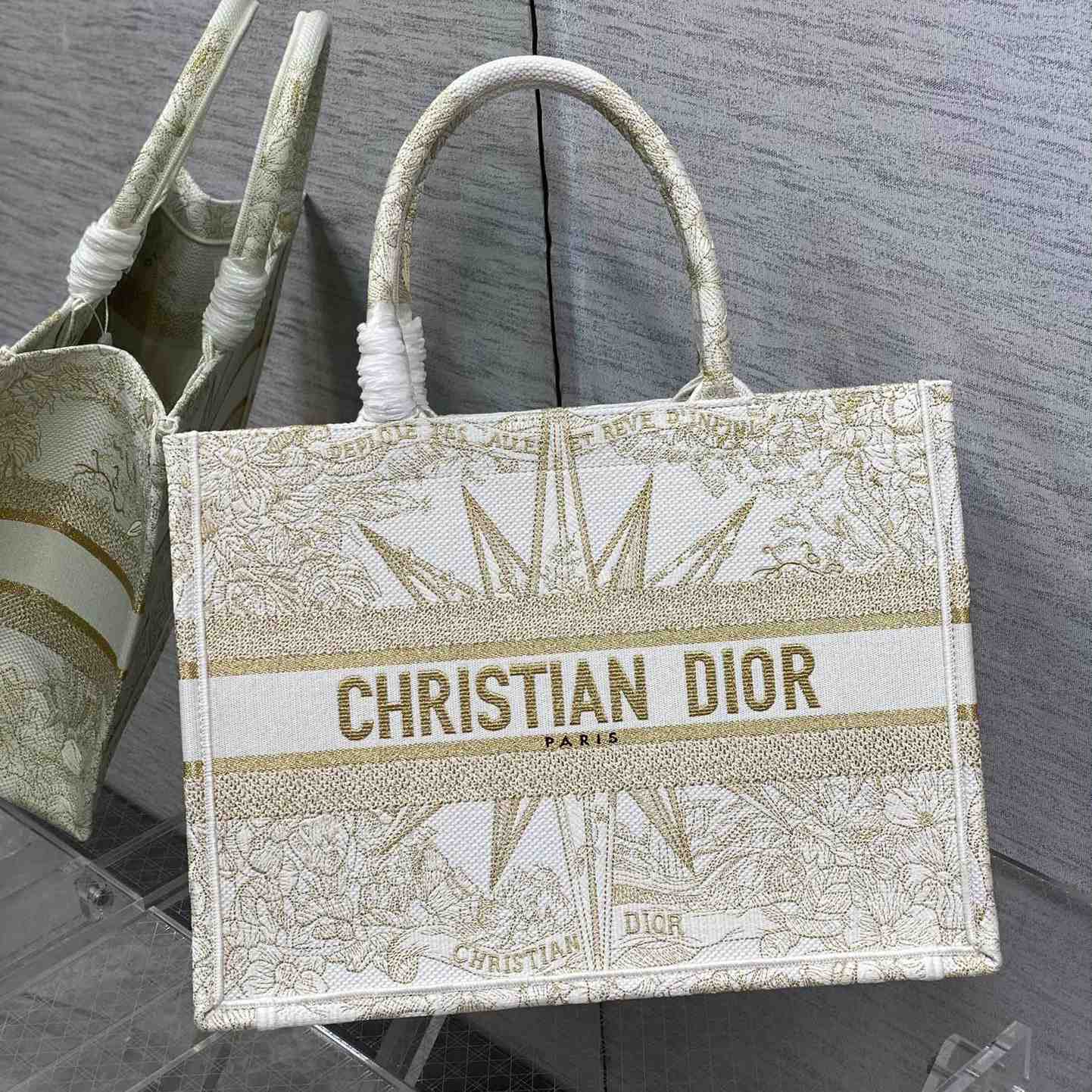 Dior Medium Dior Book Tote(36-18-28cm) - FashionPlug