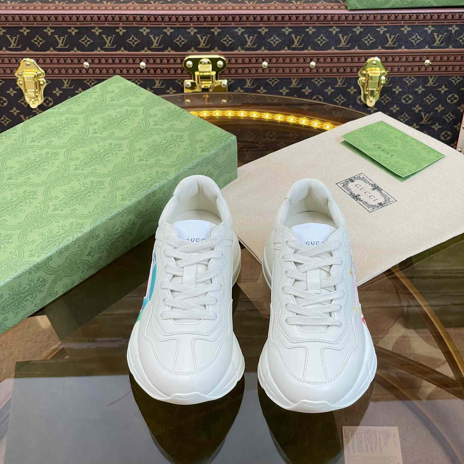 The North Face x Gucci Rhyton Sneaker - FashionPlug