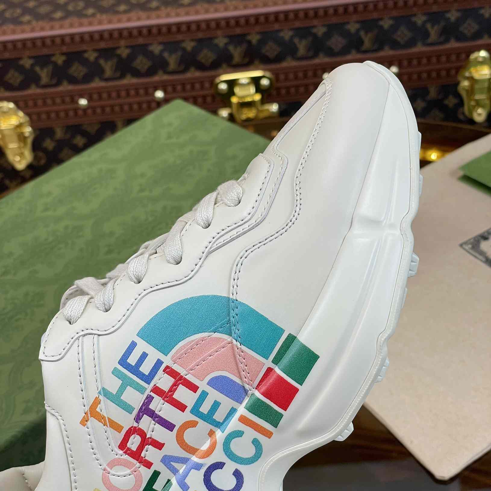 The North Face x Gucci Rhyton Sneaker - FashionPlug