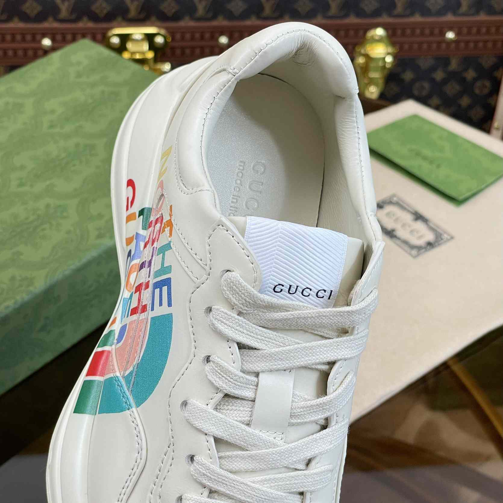 The North Face x Gucci Rhyton Sneaker - FashionPlug