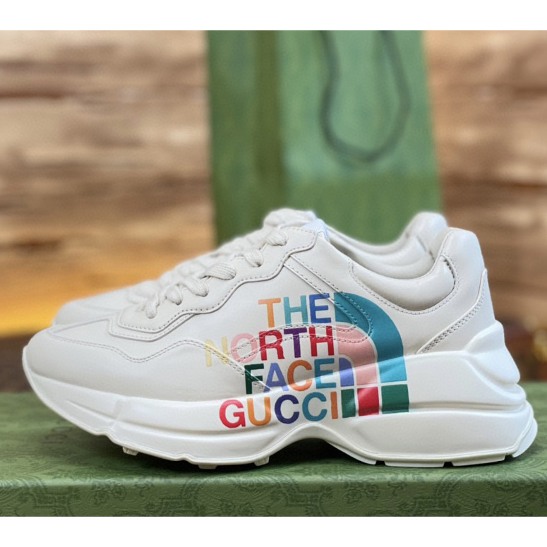 The North Face x Gucci Rhyton Sneaker - FashionPlug