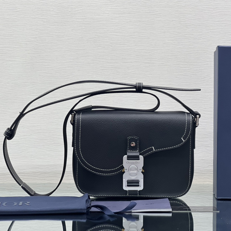 Dior Mini Saddle Bag With Strap(23-18-6 cm) - FashionPlug