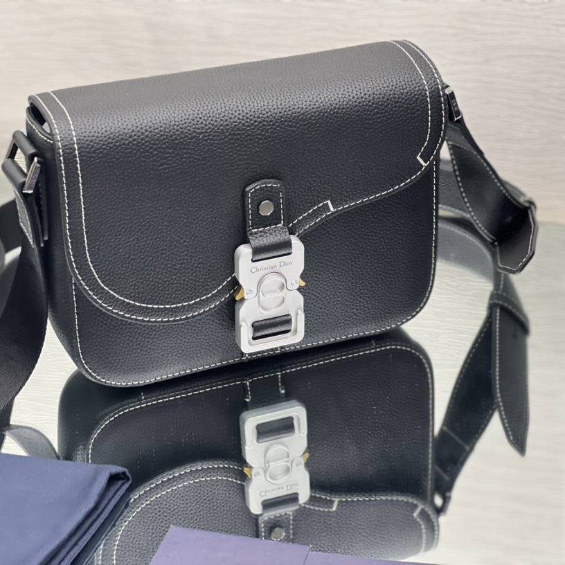 Dior Mini Saddle Bag With Strap(23-18-6 cm) - FashionPlug