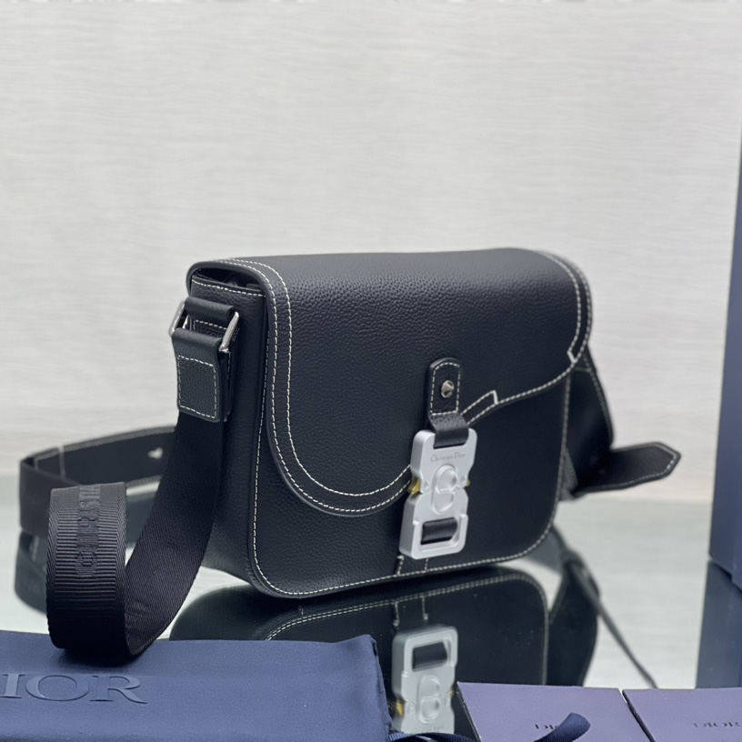 Dior Mini Saddle Bag With Strap(23-18-6 cm) - FashionPlug