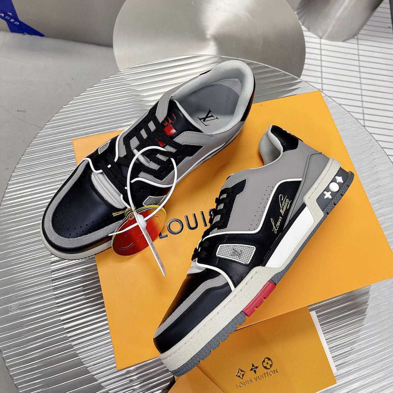 Louis Vuitton Trainer Sneaker (Upon UK Size) - FashionPlug