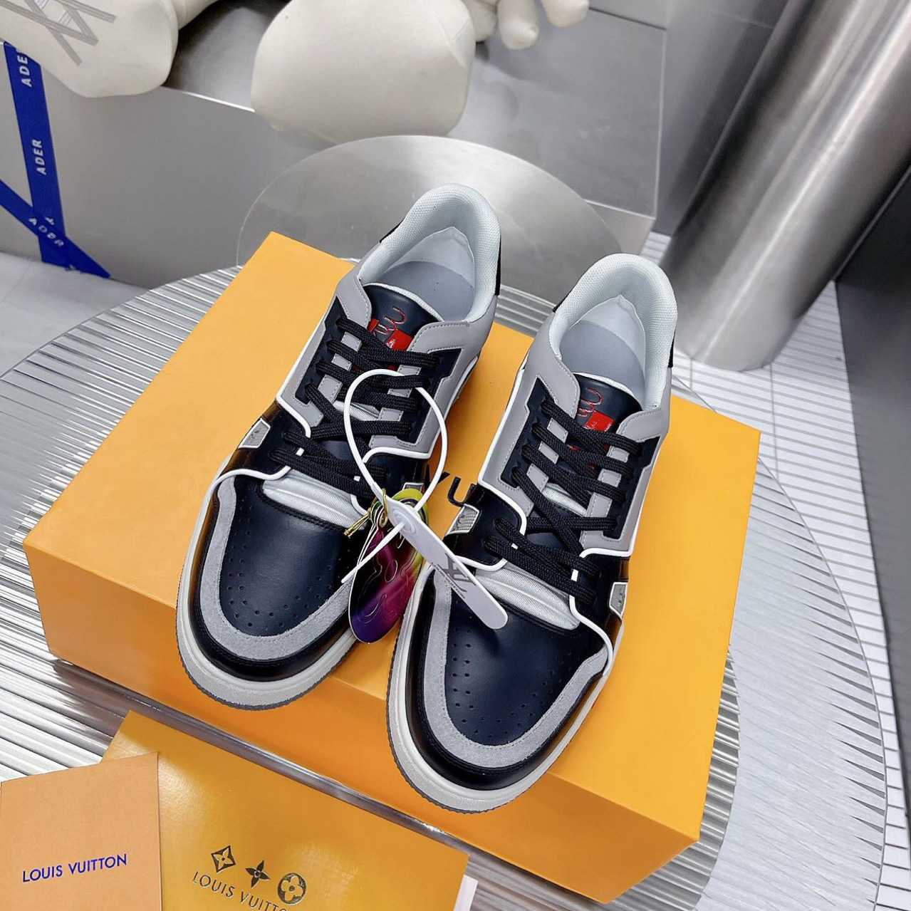 Louis Vuitton Trainer Sneaker (Upon UK Size) - FashionPlug