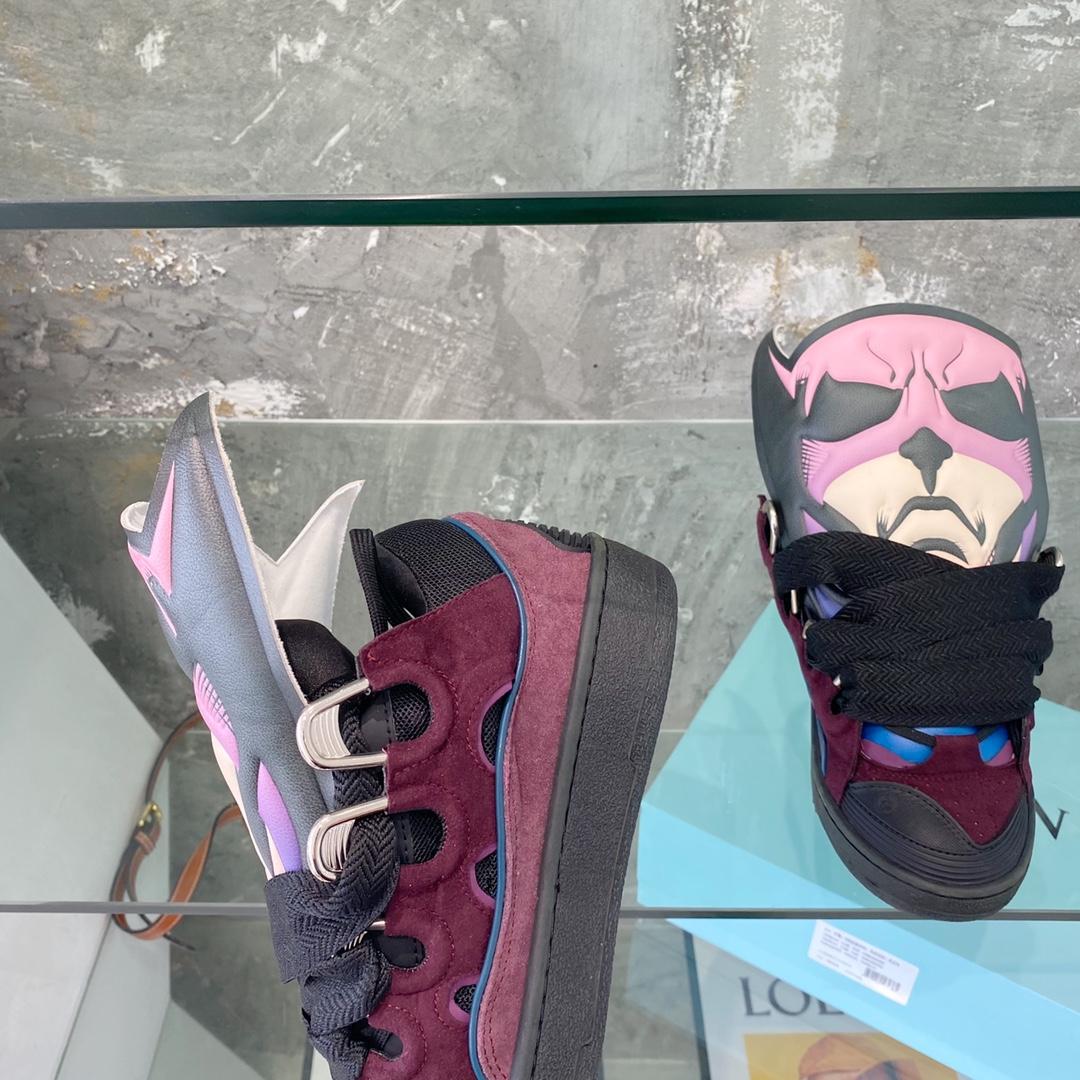 Lanvin Curb Batman Sneakers - FashionPlug