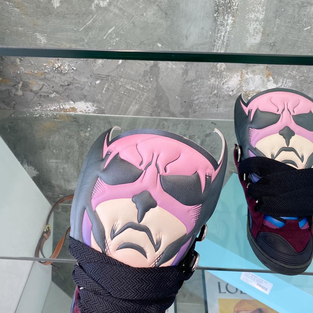 Lanvin Curb Batman Sneakers - FashionPlug