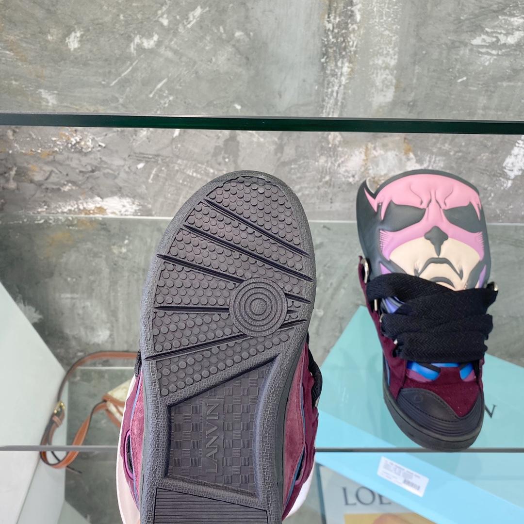 Lanvin Curb Batman Sneakers - FashionPlug