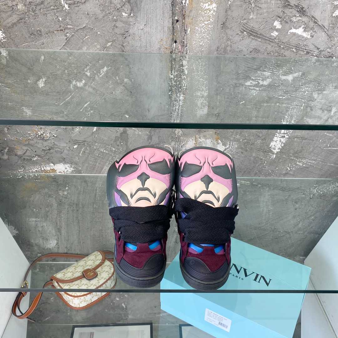 Lanvin Curb Batman Sneakers - FashionPlug