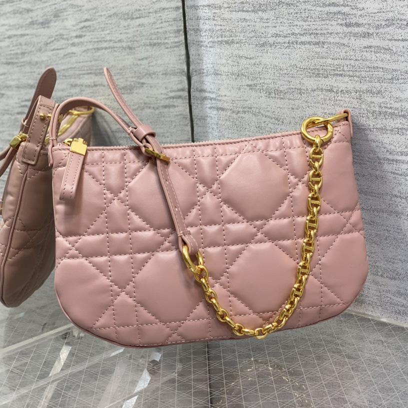 Dior Mini Dior Caro Tulip Bag - FashionPlug