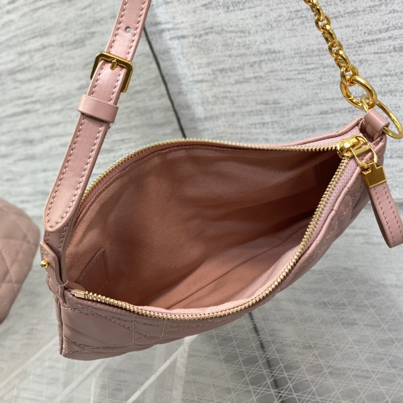 Dior Mini Dior Caro Tulip Bag - FashionPlug