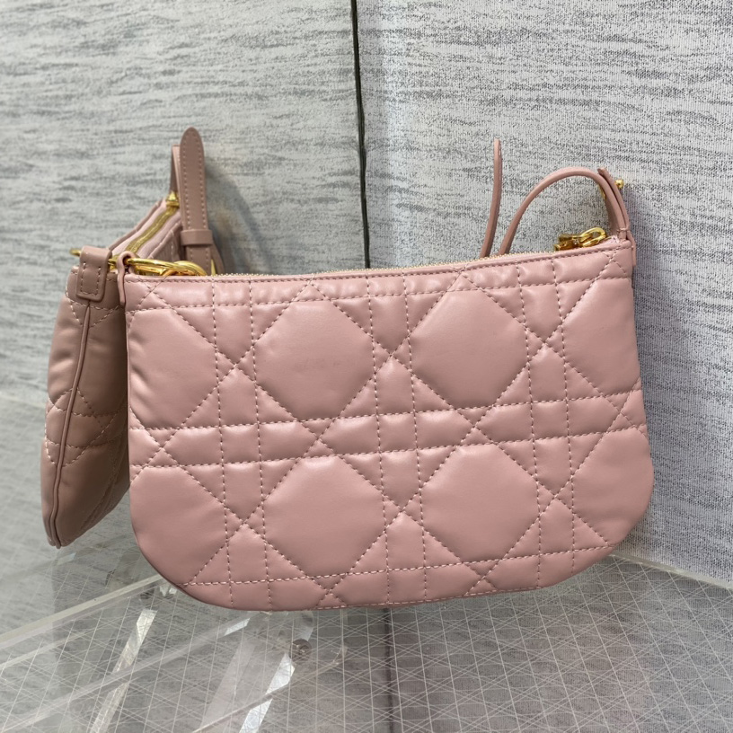 Dior Mini Dior Caro Tulip Bag - FashionPlug