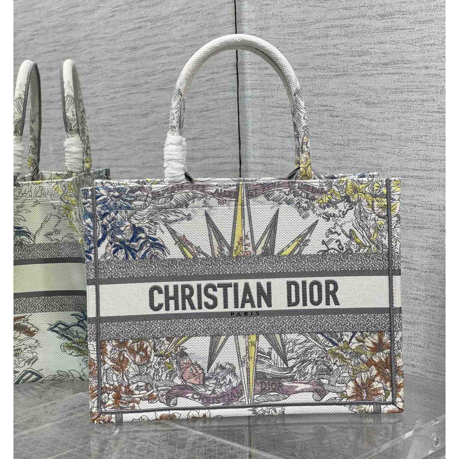 Dior Medium Dior Book Tote(36-18-28cm) - FashionPlug