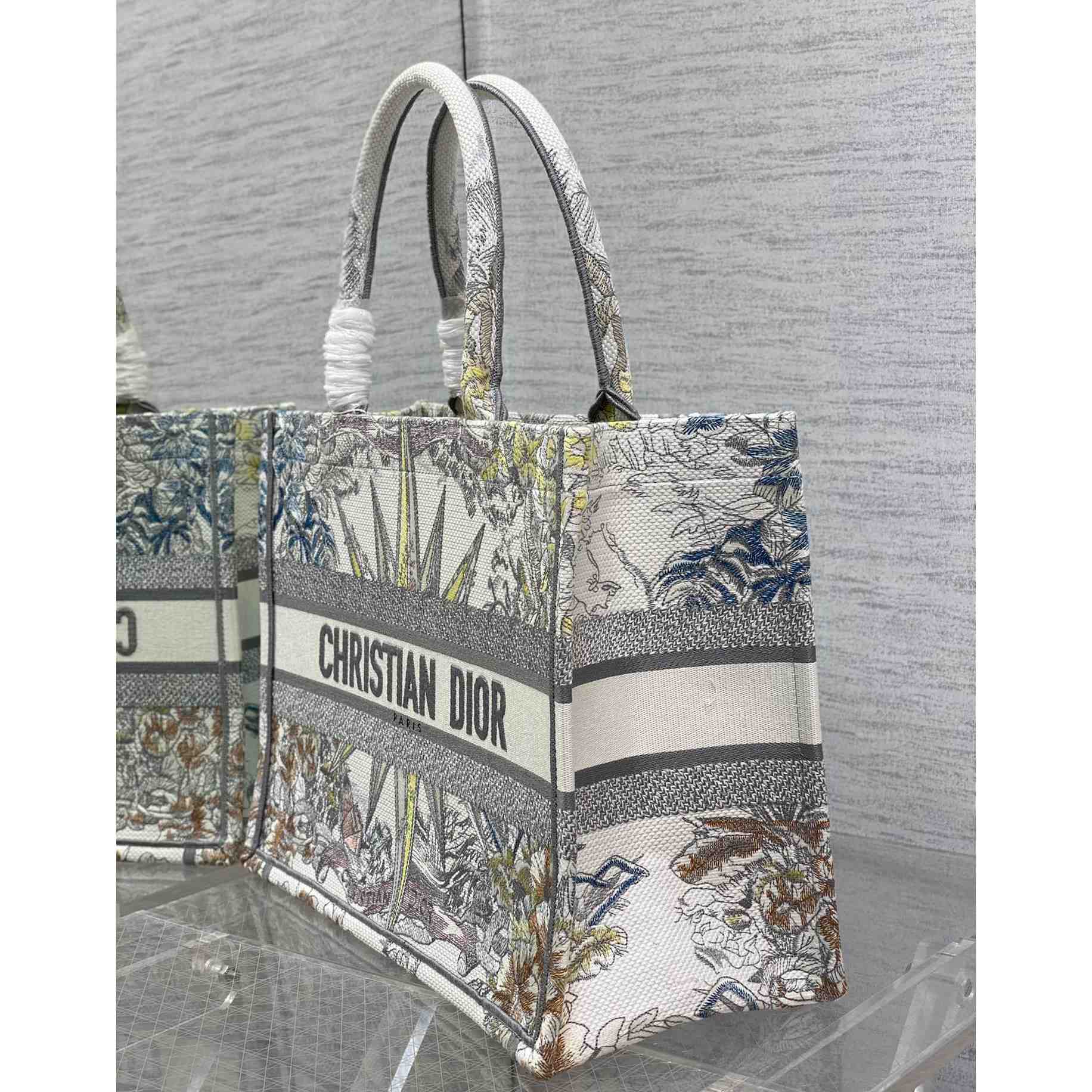 Dior Medium Dior Book Tote(36-18-28cm) - FashionPlug