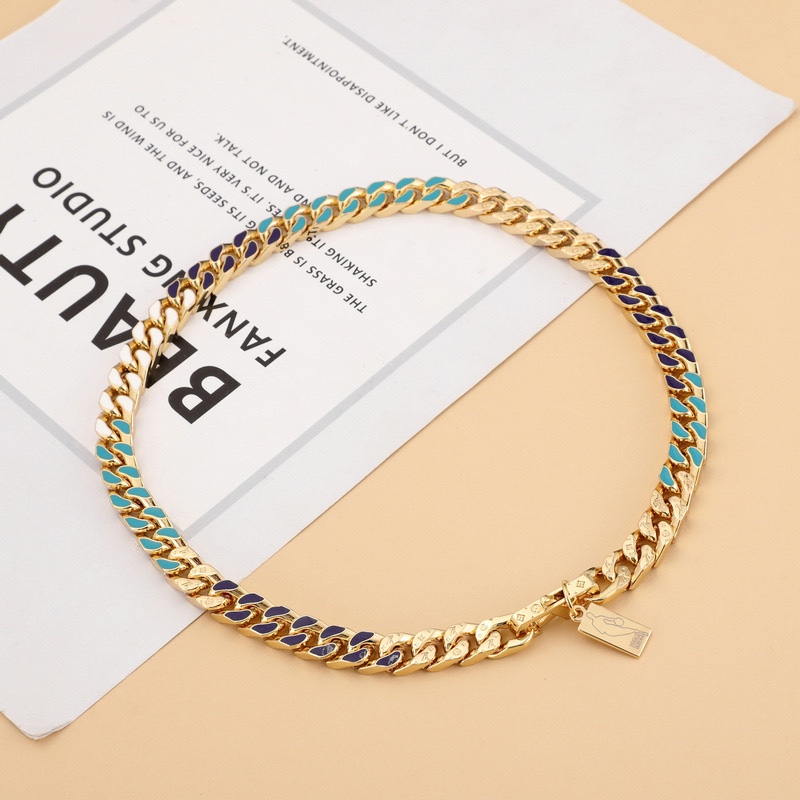 Louis Vuitton x NBA Chain Links Necklace MP3052 - FashionPlug