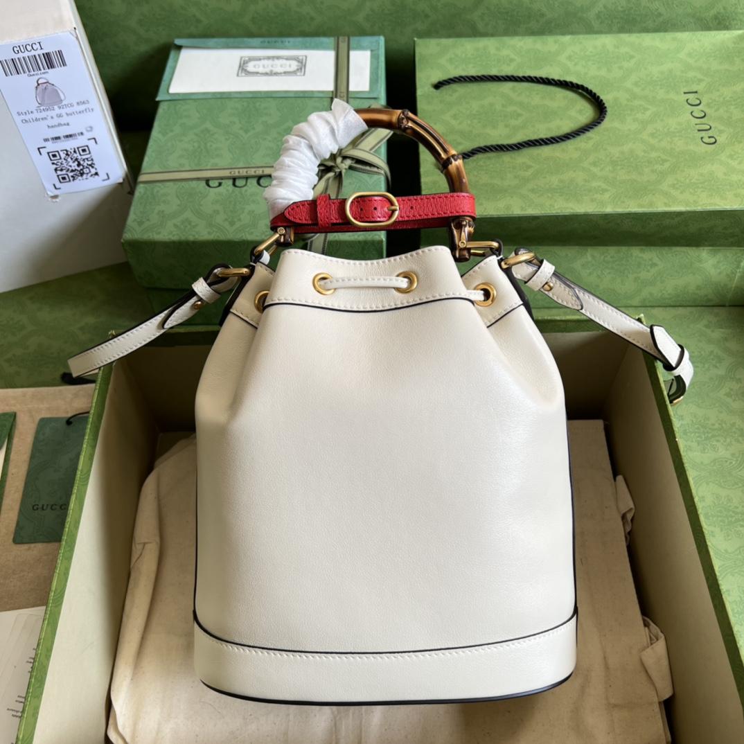Gucci Diana Small Bucket Bag (23.5-38-10.5cm) - FashionPlug