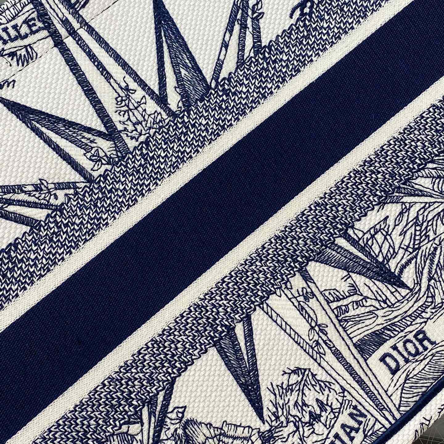 Dior Medium Dior Book Tote(36-18-28cm) - FashionPlug