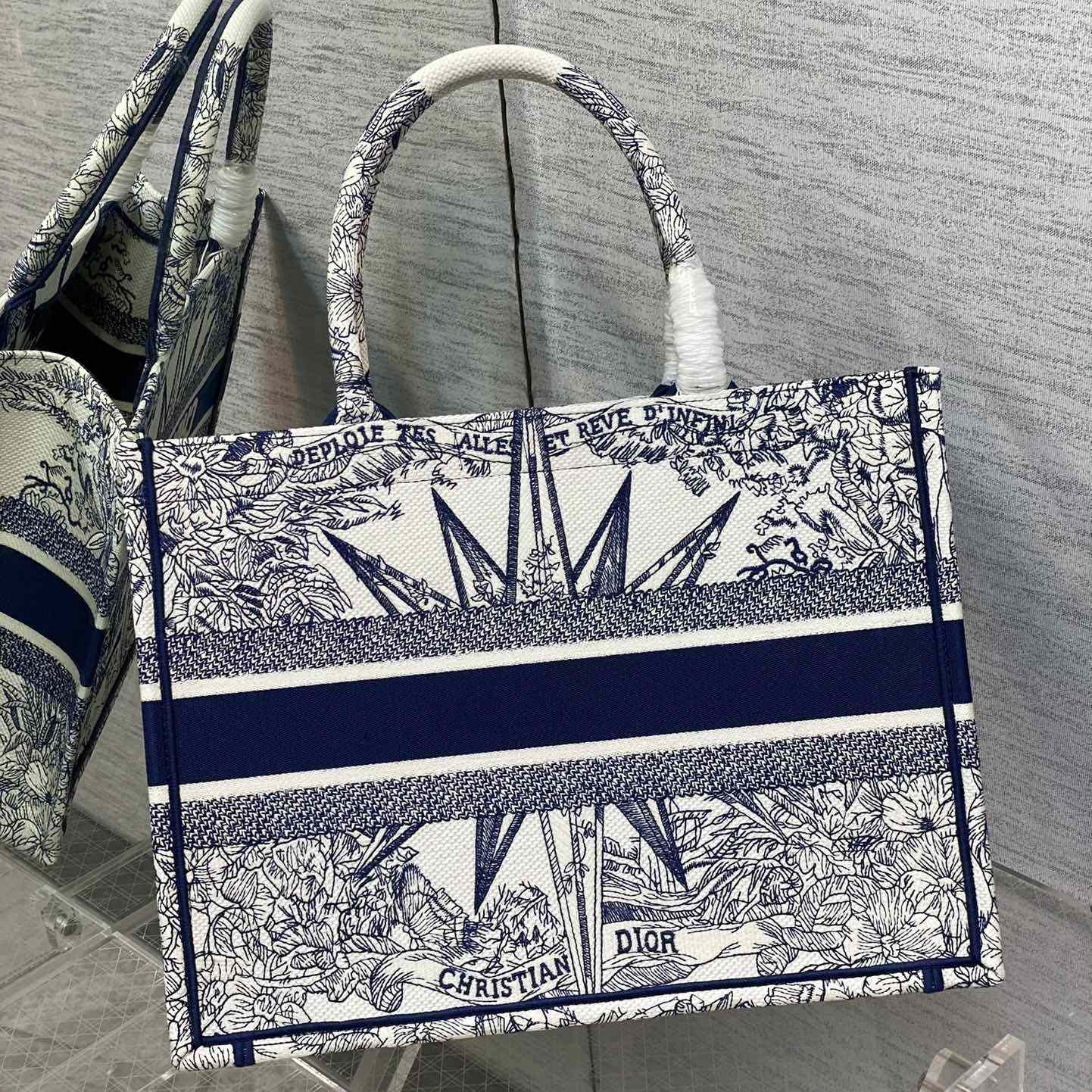Dior Medium Dior Book Tote(36-18-28cm) - FashionPlug