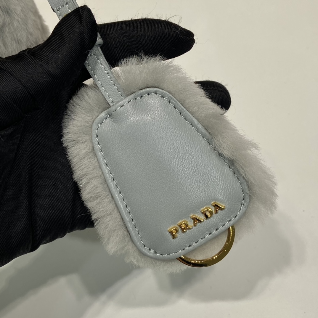 Prada Shearling Mini Bag(23-17-8cm) - FashionPlug