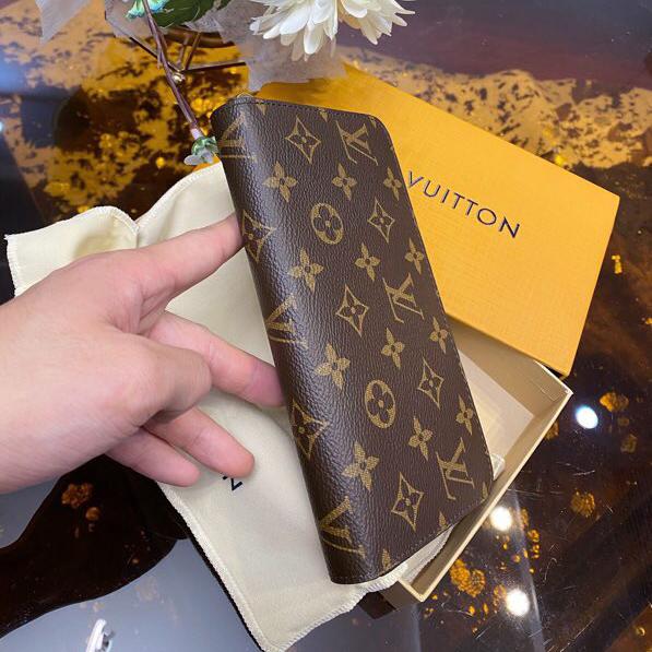 Louis Vuitton Zippy Wallet Fuchsia Monogram(19-10-1cm)  M60017 - FashionPlug