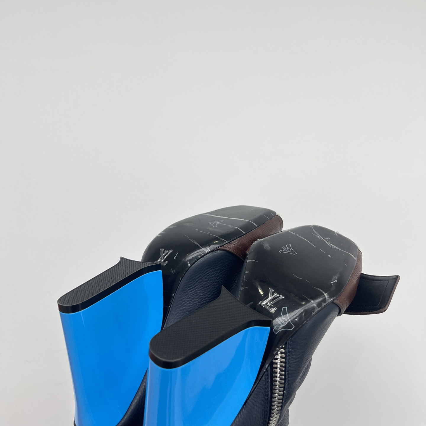 Louis Vuitton Patti Wedge Half Boot - FashionPlug