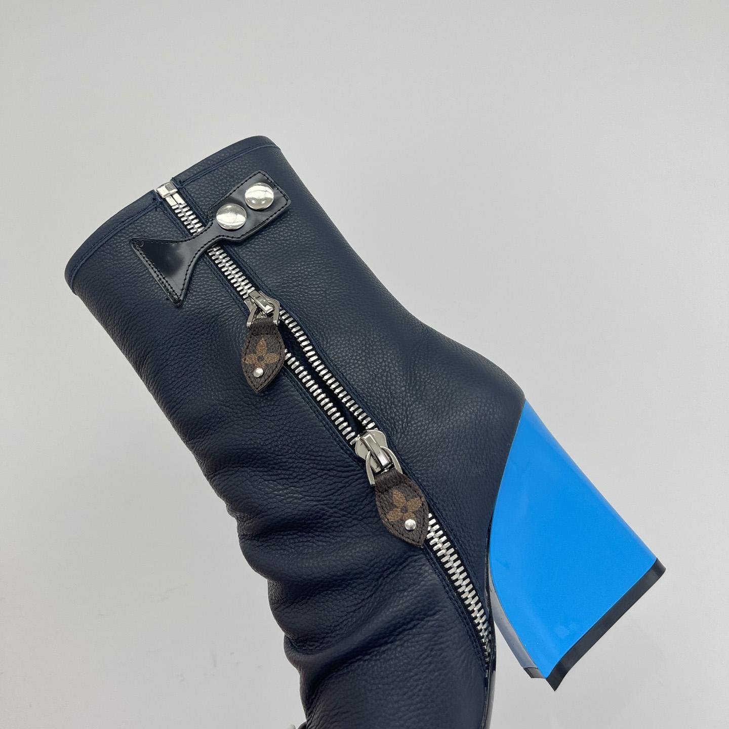 Louis Vuitton Patti Wedge Half Boot - FashionPlug