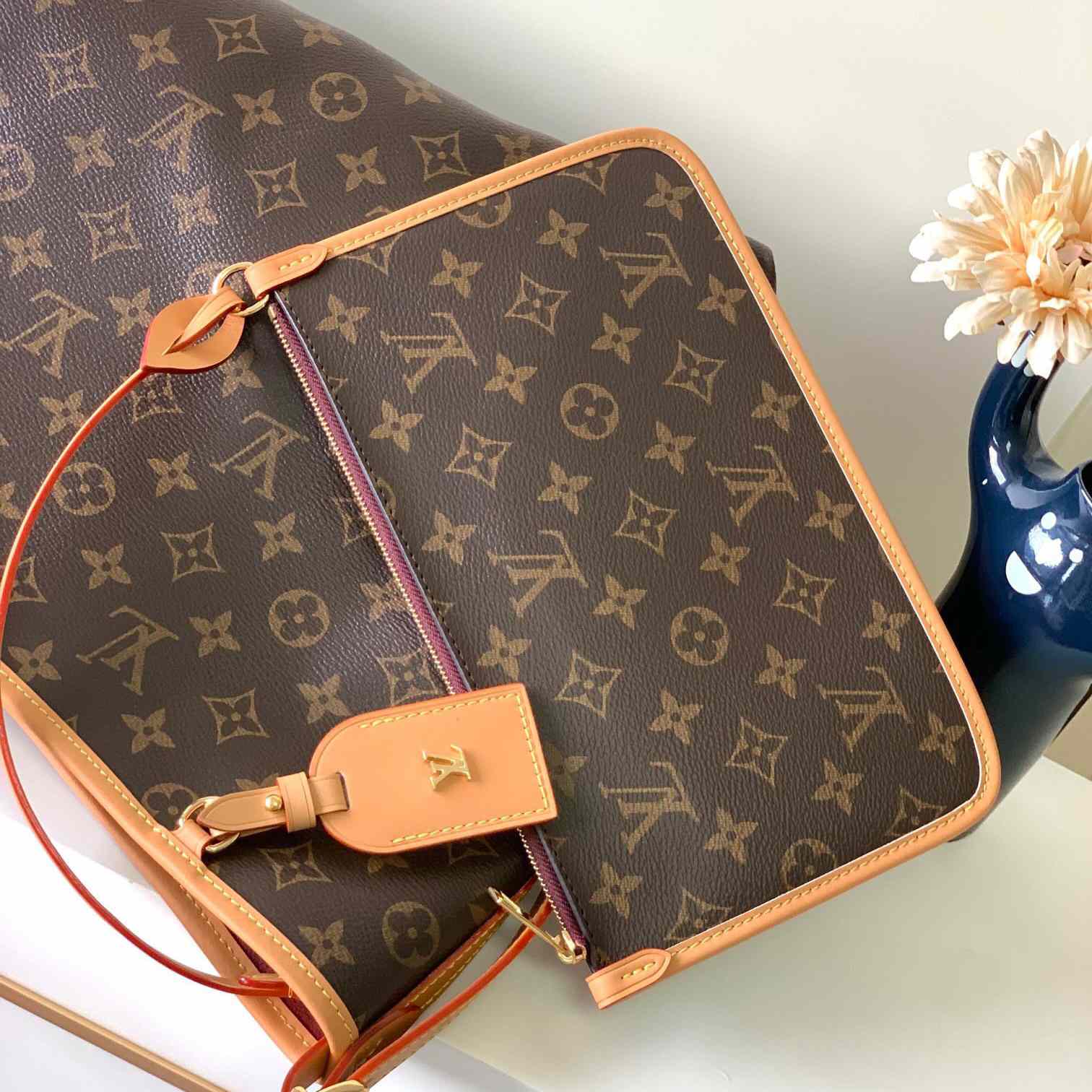 Louis Vuitton Carryall MM (39-30-15cm)     M46197 - FashionPlug