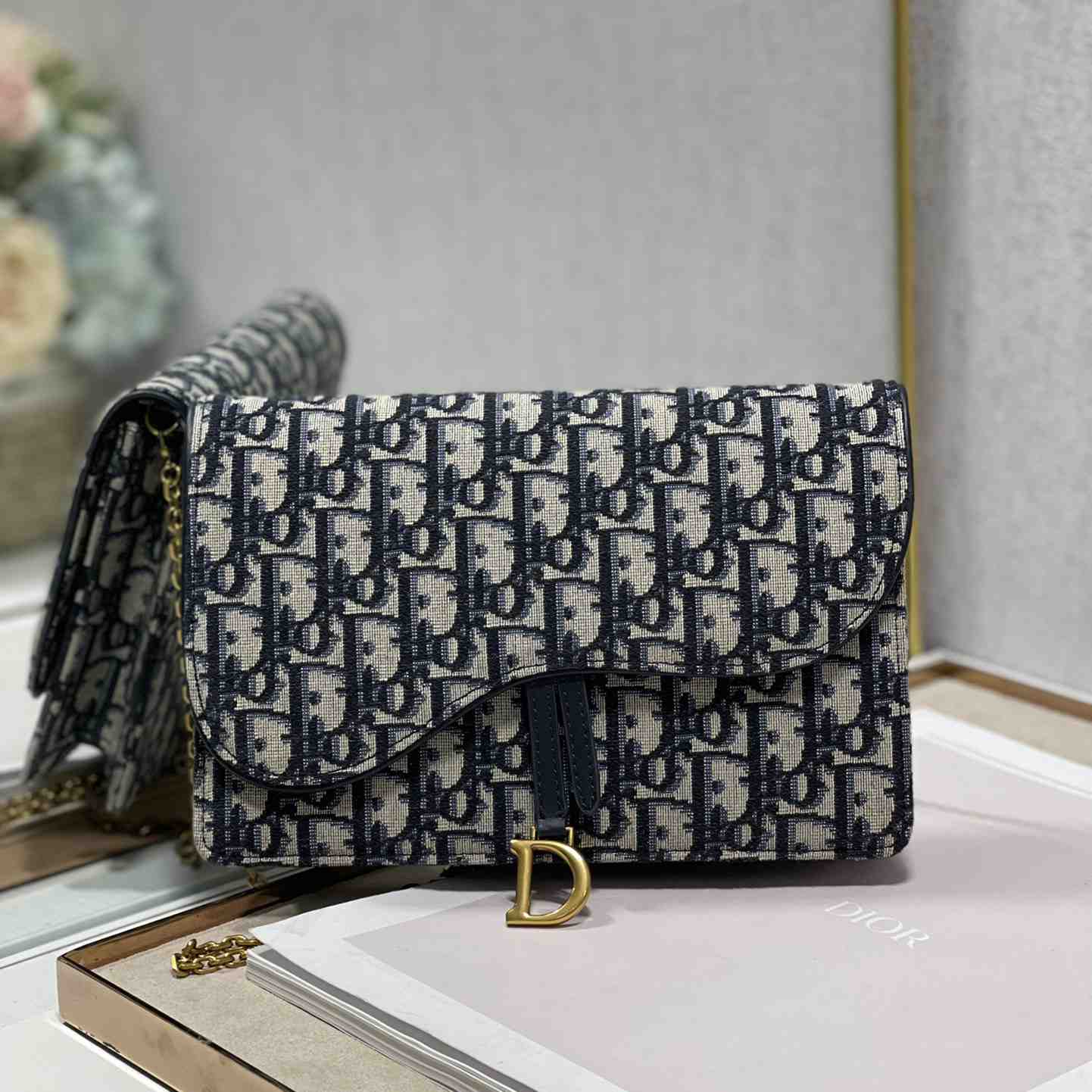 Dior Saddle Bag(22-14.5-3.5cm) - FashionPlug